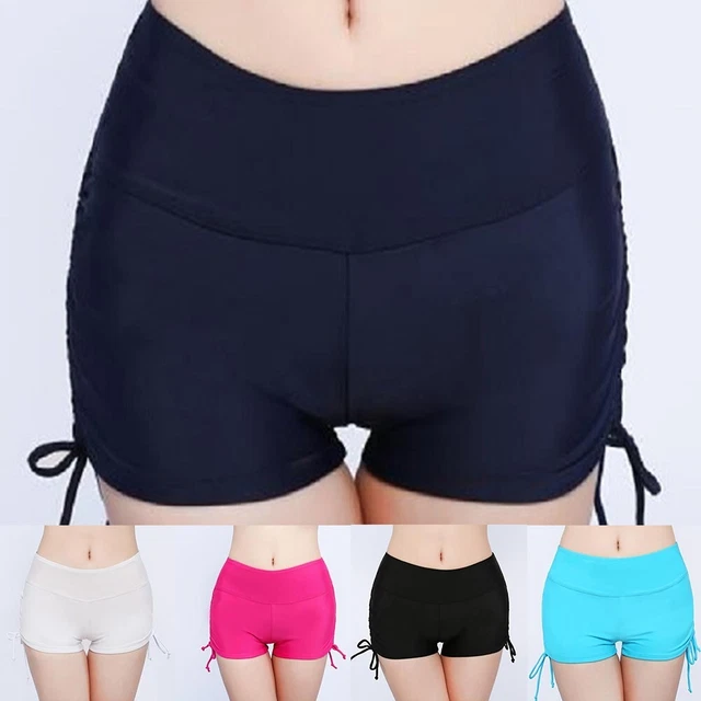 Donna Piscina Spiaggia Nuoto Pantaloncini Ragazzo Stile Bikini Costumi da Bagno