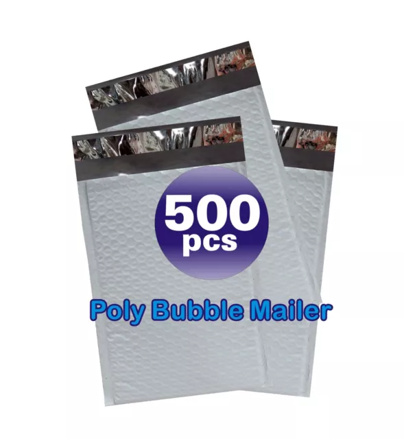 Polycyberusa® 500 #0000  4 X 6 Poly Bubble Mailers Padded Envelopes #0000Minus