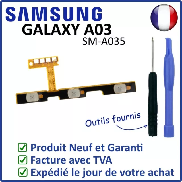 Nappe Interne Des Boutons Power Et Volume Du Samsung Galaxy A03 Sm-A035