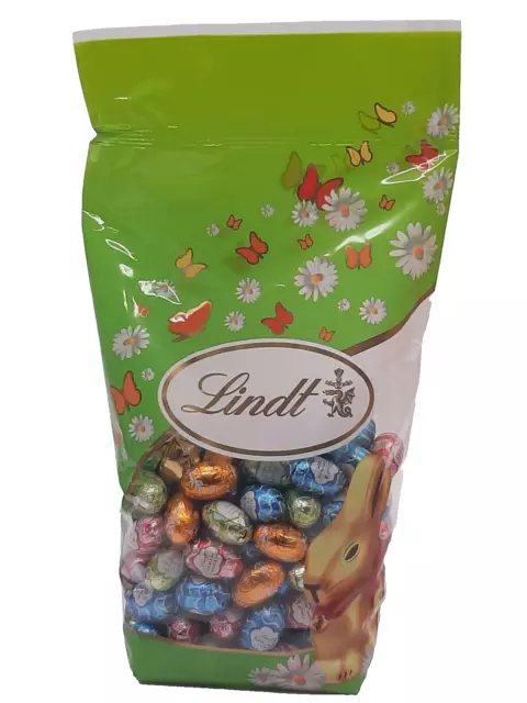 1 x 700gr. Lindt Mini Eier Doppelmilch Creme Ostern 2024 ! ( 1000gr./19,99€ )