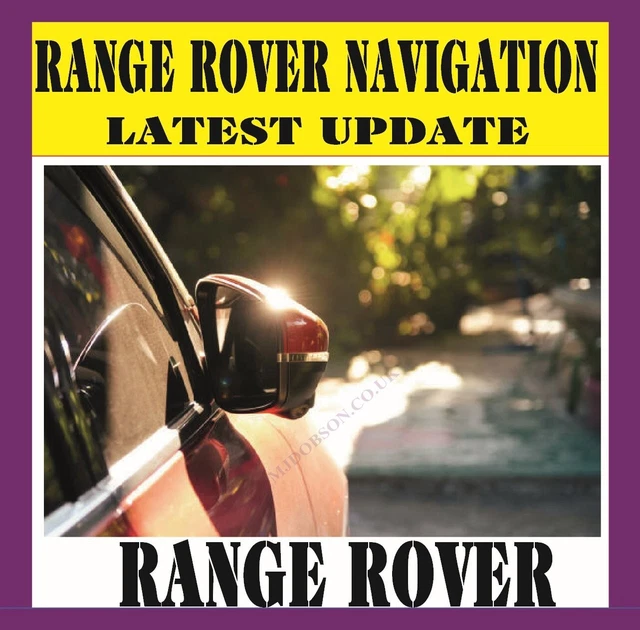 RANGE ROVER SPORT Sat Nav Disc Map Updates - Navigation Dvd Uk Disc £17 ...