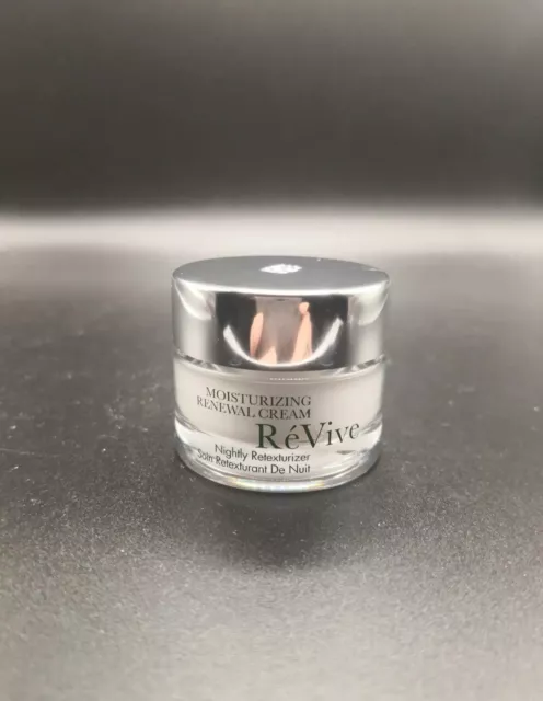ReVive Moisturizing Renewal Cream Nightly Retexturizer-15ml/.5oz-Travel Sz- NWOB
