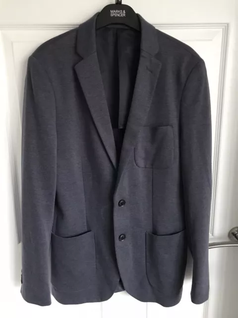 Ladies Blue Mix Primark Single Breasted Casual Slim Fit Blazer/Jacket - Size S