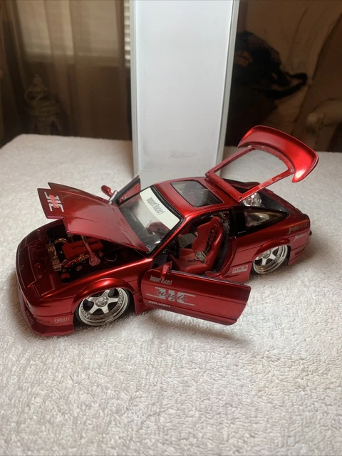 Import Racer! NISSAN240SX １/２４ JADA TOYS Jada Toys Nissan Z Import Racer 1:24 DieCast Candy Apple Red