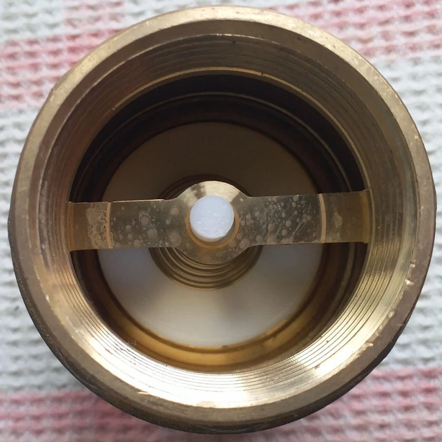 Well check valve, brass, italy, dn40 pn10