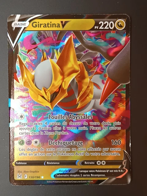 Giratina V - 130/196 - Origine Perdue - EB11