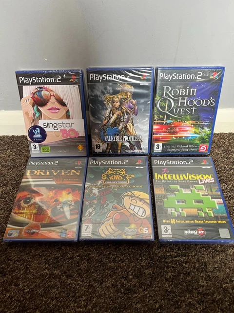 6 PS2 Playstation 2 Games Gaming Bundle Job Lot - All Sealed Brand New