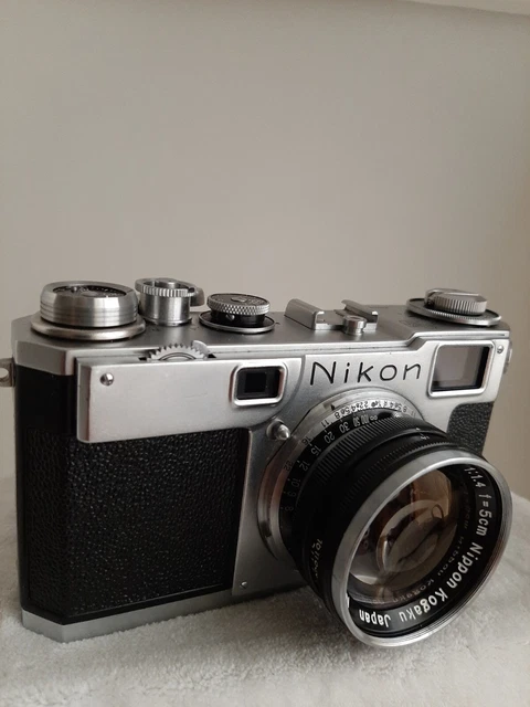 NIKON  S 2 RF BLACK DIAL  Near MINT Camera , Please Read