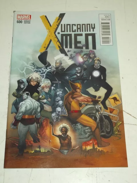 X-Men Uncanny #600 Marvel Comics Coipel Variant January 2016