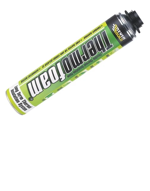 Espuma térmica Everbuild 750 ml - espuma de aislamiento de PU de grado pistola flexible (EVTHERM7)