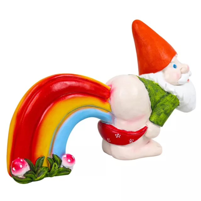 Table Centerpieces Gnomes Garden Decorations Rainbow Fart Ornaments Statue