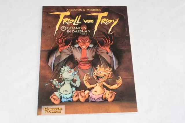Arleston & Mourier: Troll von Troy 9 - Gefangen in Darshan  1. Auflage, 2007 TOP