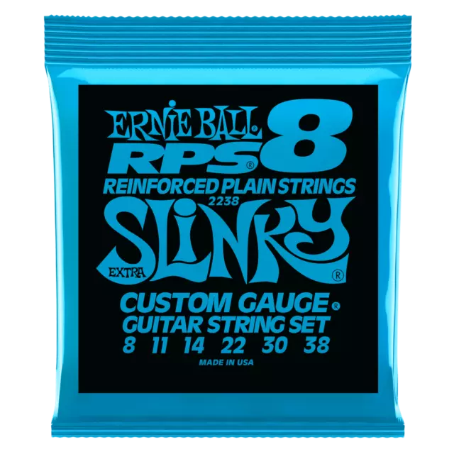 Ernie Ball RPS Slinky verstärkte einfache E-Gitarrensaiten 2