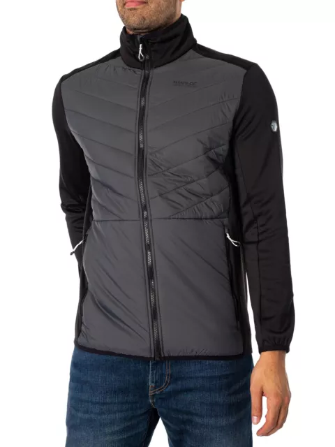 Regatta Herren Clumber III Hybridjacke, Schwarz