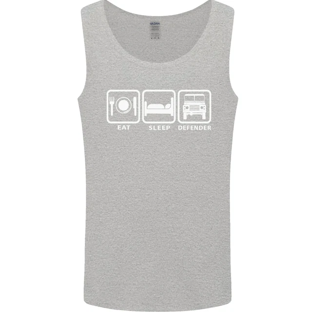 Gilet da uomo Eat Sleep 4X4 Off Road auto da strada 2