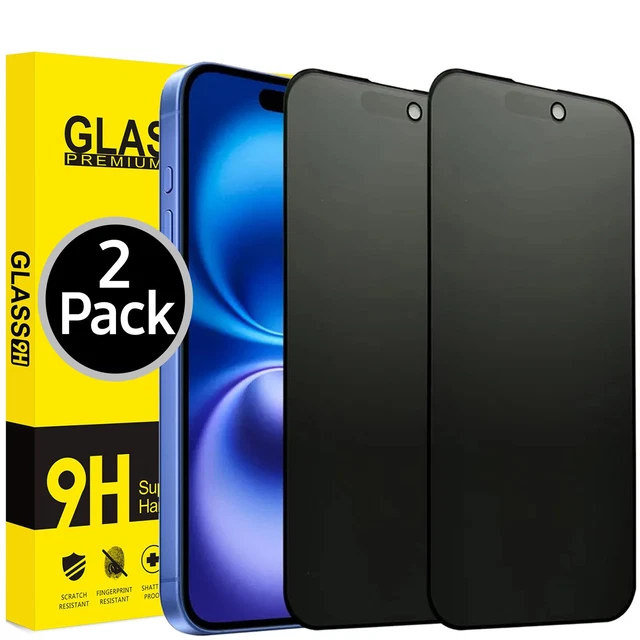 Deyooxi 2 Stück Panzerglas Sichtschutz Für IPhone 7 Plus/8 Plus, 3D
