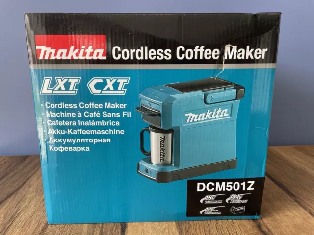 Makita DCM501Z 10.8V-18V sans Fil Cafetière (Corps Seulement)