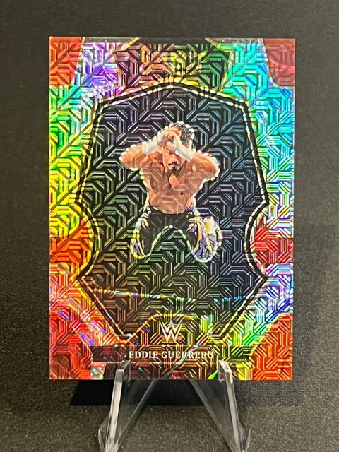 Eddie Guerrero 2023 Panini Select WWE #110 Premier Level FOTL Mojo Prizm 4/4