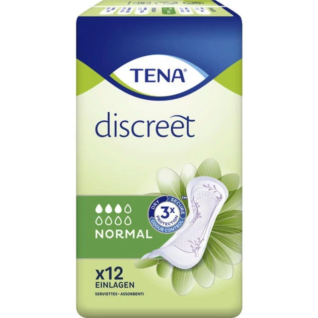 Tena Slipeinlagen Discreme Normal Hygieneeinlagen 12 Stück