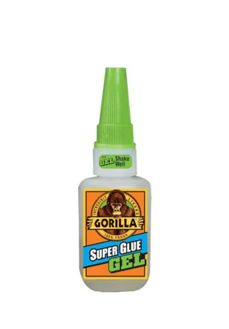 Gorilla Super Glue Gel, 15 Gram, Clear Choose Your Quantity! Best Deal Online!!