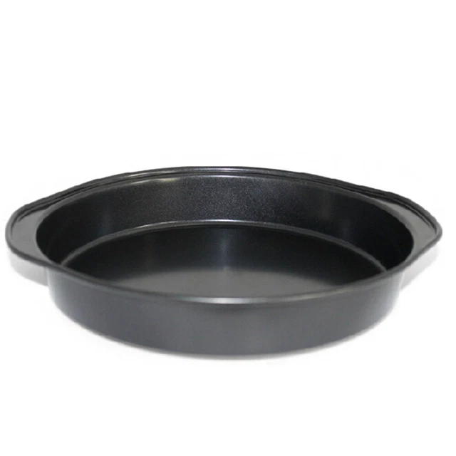 Vassoio in metallo tostatura piatto per pizza piccole 8 pollici 2