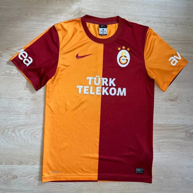 Galatasaray Nike 2013/2014 Football Home Jersey Size “S” 544887-606 Soccer