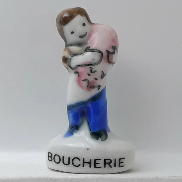 Fève Boucherie en porcelaine Nordia 1994 (B30)
