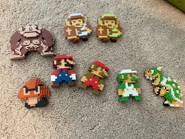 World of Nintendo 8-Bit NES LOT Mario Link Donkey Kong Luigi Bowser Goomba 2.5" World of Nintendo 8-Bit NES LOT Mario Link Donkey Kong Luigi Bowser Goomba 2.5"