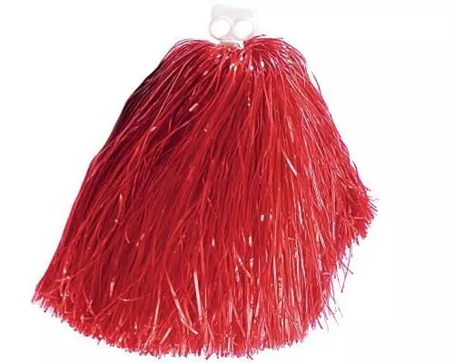 POM POM Tanzwedel POMPON - ROT - Pon Pon Wedel Fussball Sport Chearleader