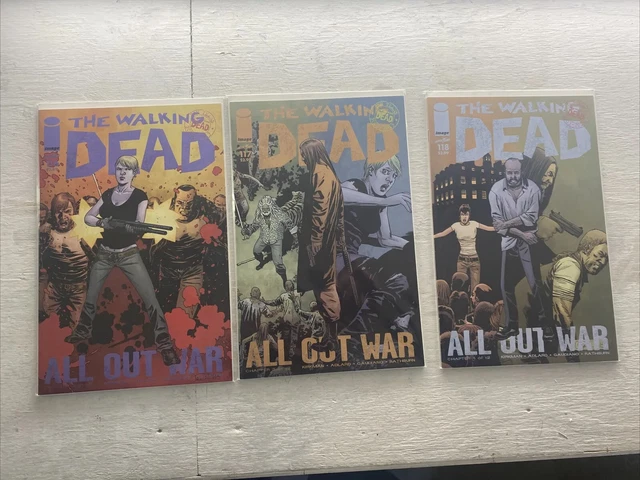 Walking Dead #116 117 118 NM Image High Grade Comic Book lot Kirkham