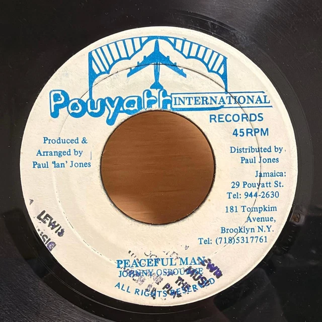 JOHNNY OSBOURNE PEOPLE A Watch Me Reggae Vinyl Record VG++ $145.44