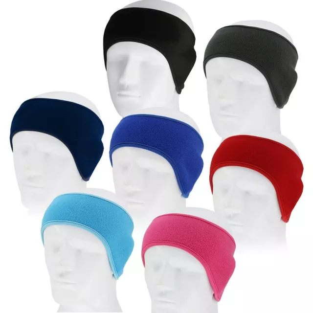 Outdoor Winter Fleece Ear Warmer Sports Headband Skiing Warm Earmuffs Headband