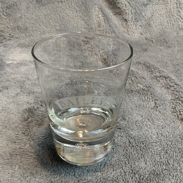 Baileys Irish Cream Low Ball Tumbler Glass With Bubble