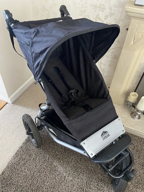 Mountain Buggy Urban Stroller With Raincover, Sun Cover And Pump
