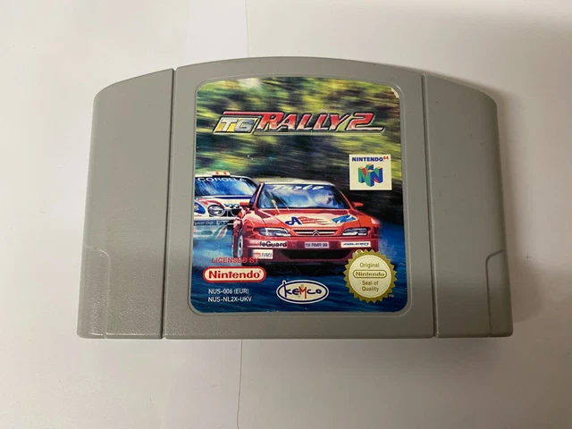 Nintendo 64 TG Rally 2 game cartridge n64 cart only no box or manual 3