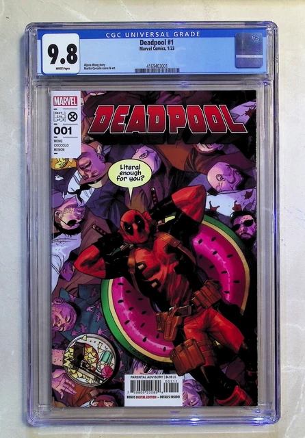 Deadpool #1 (2023 Marvel Comics) 1st Print CGC 9.8