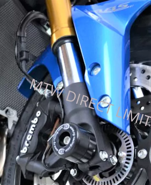 Suzuki GSX-S 1000 ABS FA 2015-2017 R&G PAIR fork crash protectors bobbins