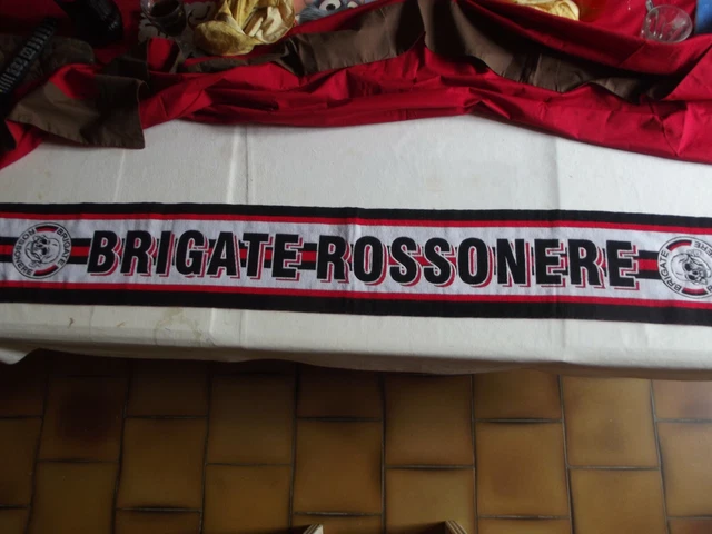 Écharpe Supporter Milan AC - Brigate Rossonere - Vintage - Occasion