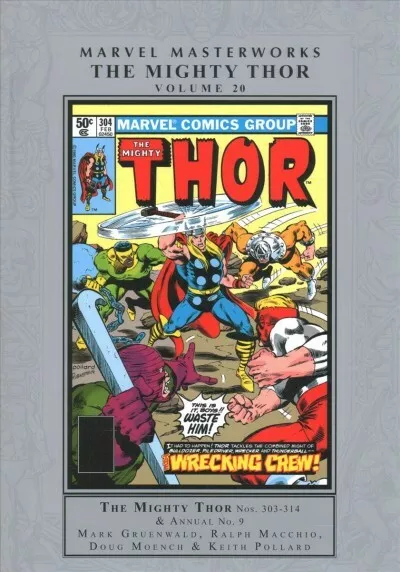 Marvel Masterworks 20 : The Mighty Thor, Hardcover by Gruenwald, Mark; Macchi...