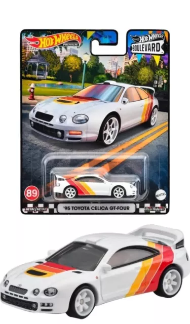 Hot wheels Blvd #89. Toyota Celica Gt Four  neuf sous blister.