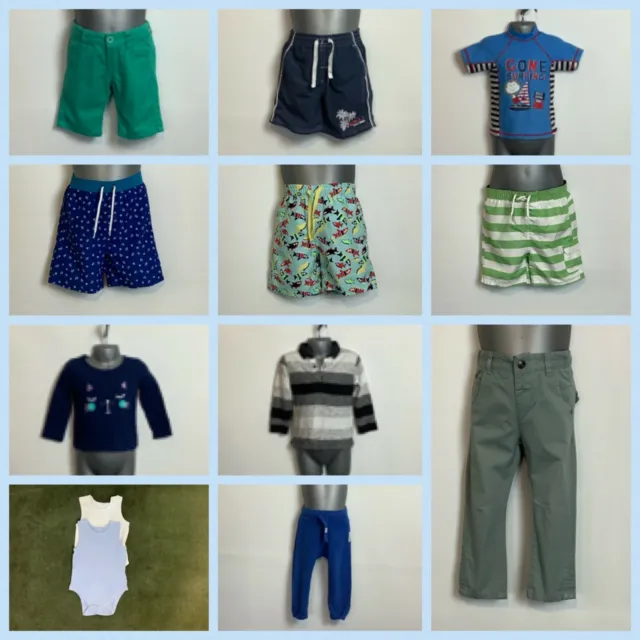 Baby Boys' Clothes Bundle Shorts/Tops/Bodysuits/Trunks 18-24 months -Choose Item