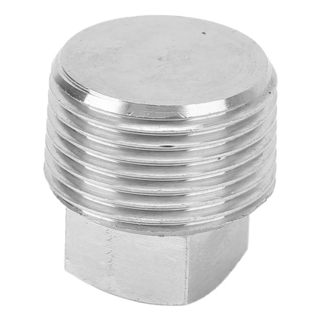 Square Head Plug Square Head Coupler Connector Heavy Duty 26.5mm Thread For Car