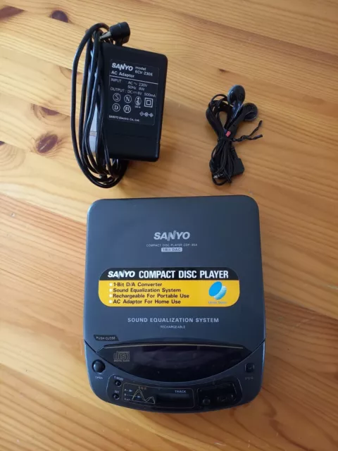 Sanyo CD Compakt Disk Player CDP-45A, 90iger Jahre