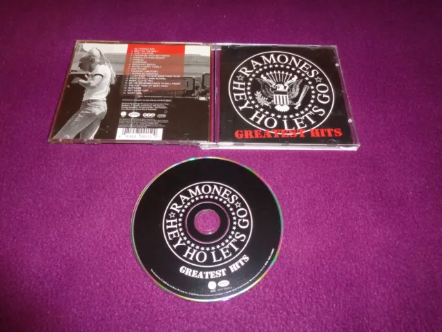 Cd Ramones / Hey Ho Let's Go Greatest Hits / Sire 8122 70015.2 Europe Press