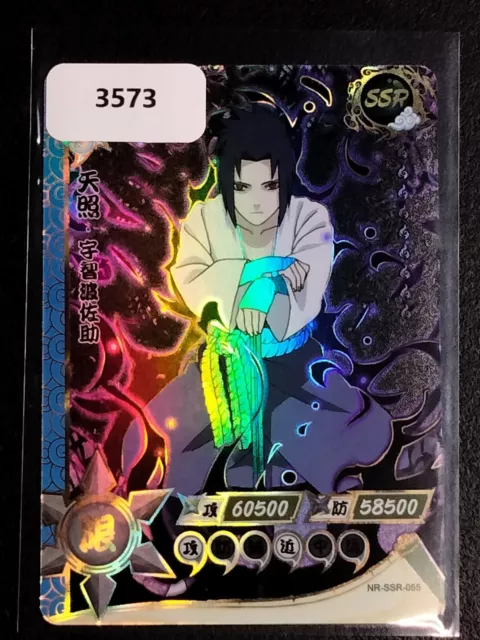 Sasuke Uchiha SSR - Naruto Trading Card Game TCG CCG - Mint SSR #57