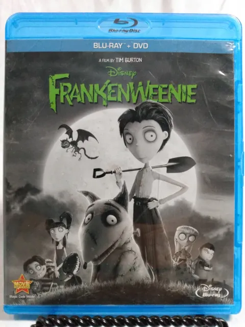 Disney Frankenweenie Blu-ray DVD 2013 2-Disc Combo Set