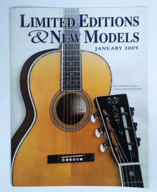 Martin Guitar Limited Additions And New Models Catalog January 2005