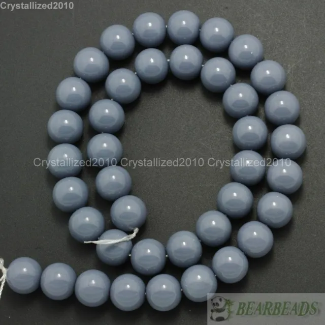 Top Czech Opaque Coated Glass Pearl Round Beads 4mm 6mm 8mm 10mm 12mm 14mm 16'' 2