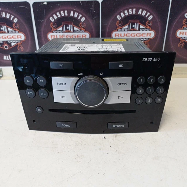 Autoradio d'origine OPEL ASTRA H GTC PHASE 2 1.9 CDTI - 8V TURBO /R:52920047