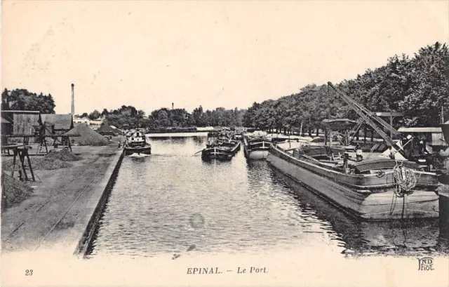 Cpa 88 Epinal Le Port